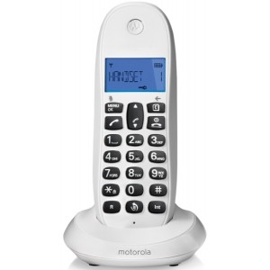 Ασύρματο Τηλέφωνο Motorola C1001LB White
