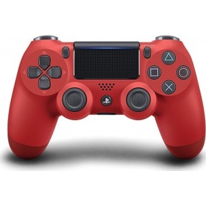 Sony DualShock 4 Controller V2 Ασύρματο για PS4 Κόκκινο (CUH-ZCT2E) Magma Red
